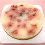 桜甘酒レアチーズケーキのレシピ