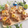 たまごとハムのイースターバニーロール〜Happy Easter 2018〜