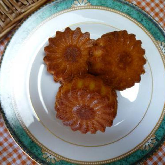 米粉でさっくりリッチなバニラケイク、作りました！