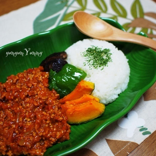 思い立ったらすぐカレー◎野菜たっぷりドライカレー