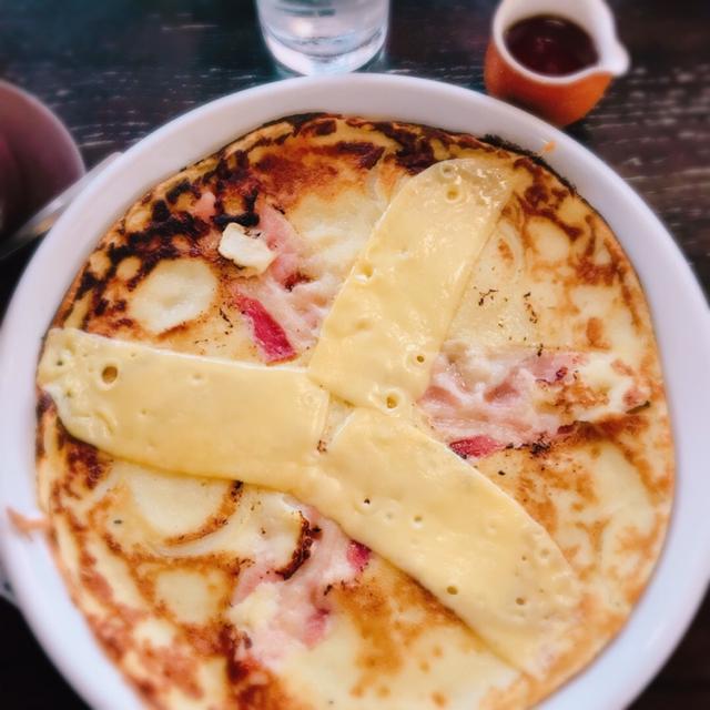 オランダパンケーキでランチ！