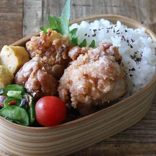 調味料１つで出来る！あごだしつゆを使った簡単うまか唐揚げ