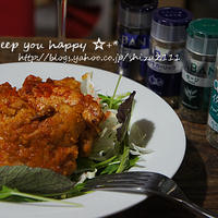 +*スパイス香る豚肉の唐揚げ+*