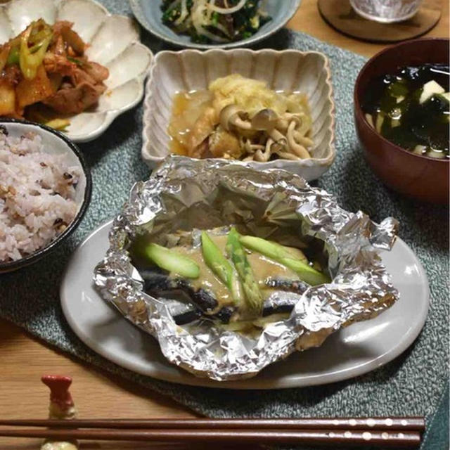 【レシピ】秋刀魚のごまみそホイル焼き✳︎秋刀魚アレンジ✳︎魚嫌いさんも✳︎良質脂も上手に摂取✳︎
