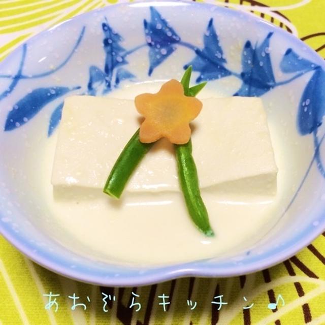 豆腐の豆乳煮♪