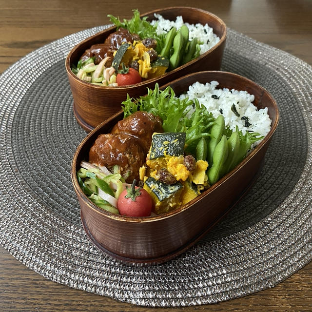 お弁当（わかめご飯）