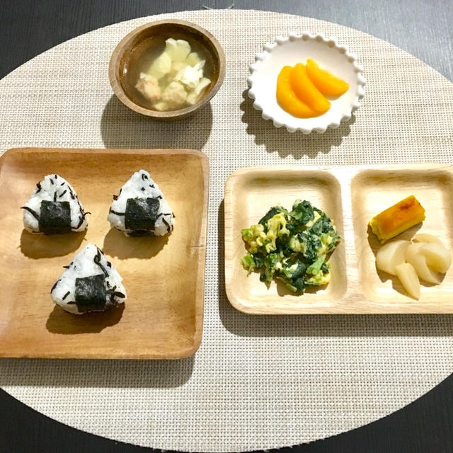 【離乳食完了期】海老団子とおぼろ豆腐の中華スープ