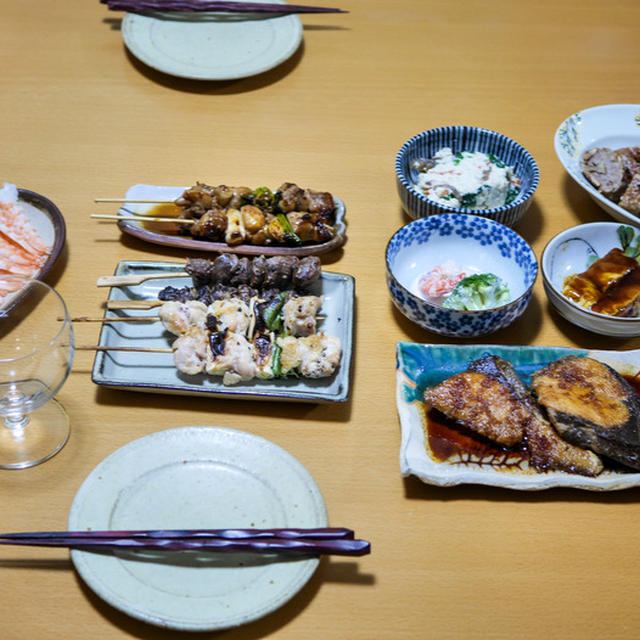 今日はぶりの生姜焼きと「夫婦2人の食卓はこんなもんパート⑯」