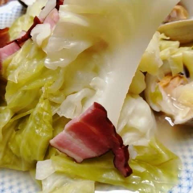 ホンビノス入り蒸し野菜