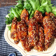 ♡揚げずに簡単名古屋風♡鶏むね肉deスティックチキン♡【#甘辛#フライパン#時短#節約】