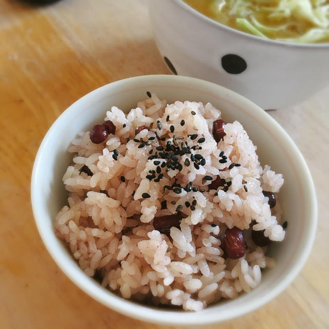 入学式に炊こうと思っていたお赤飯とどんどん送られてくる課題。