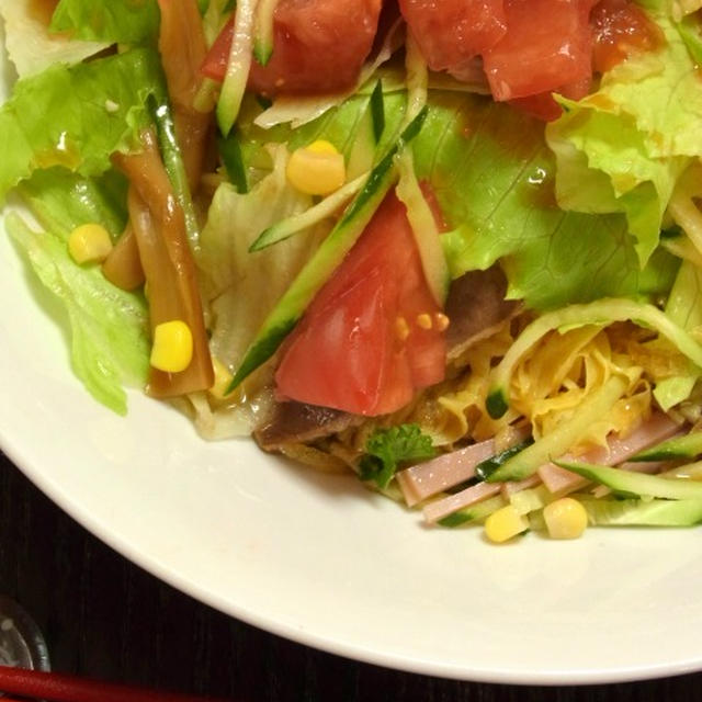 トマトのレシピ～夏とまとのトマトな冷麺～