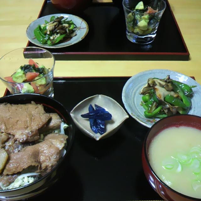 レンジで手軽に『チャーシュー丼』