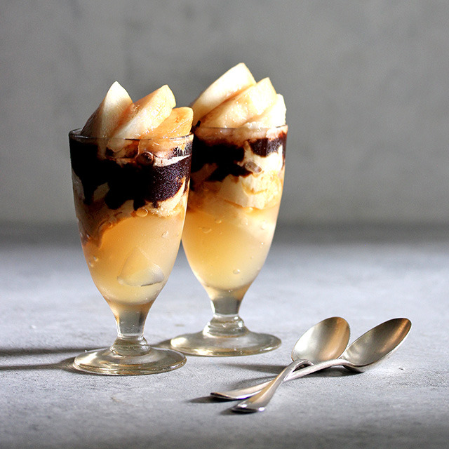 Peach Parfait