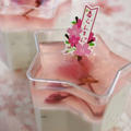 クリームチーズ不使用！桜のレアチーズケーキ by ayakaさん