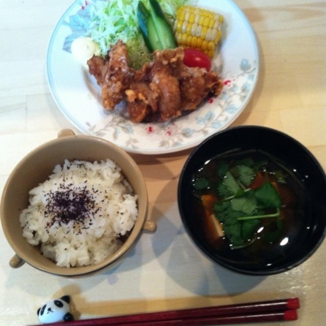 生姜たっぷり鶏の唐揚げ レシピ