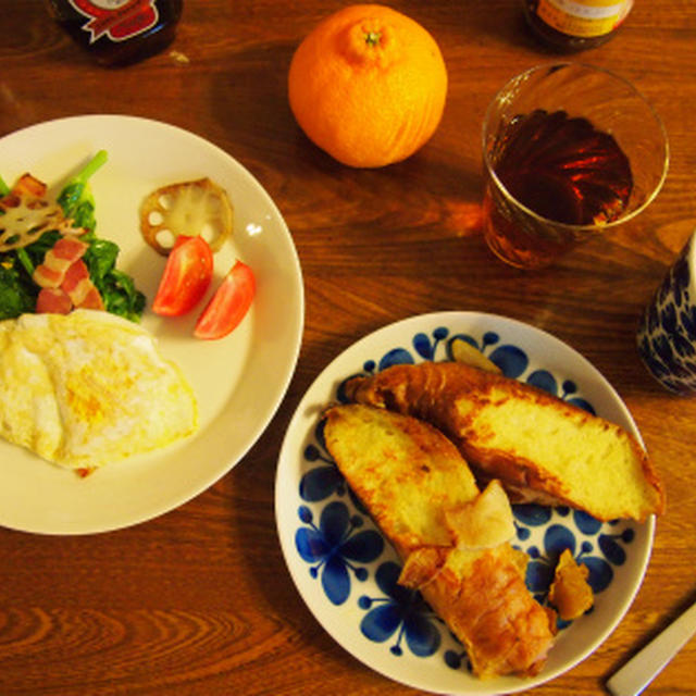 紅玉フルブラのフレンチトースト