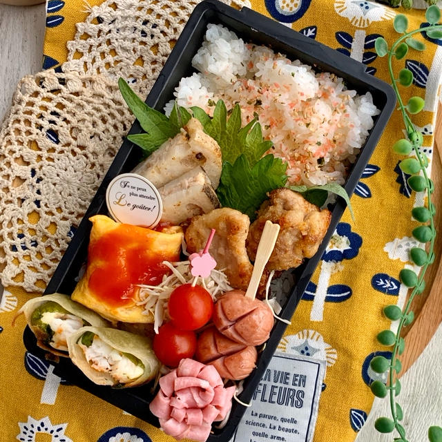 ＊オムライス弁当とごちゃごちゃ弁当＊