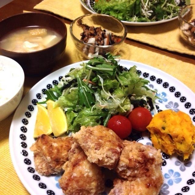 鶏の唐揚げ〜我が家は胸肉です