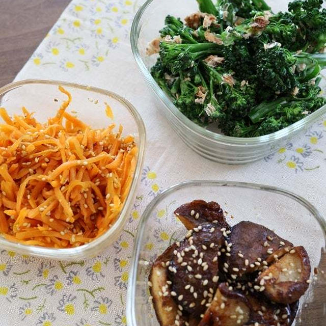 お弁当歴31年が伝授！パパッと作れるお弁当おかず【隙間時間にちゃちゃっと作れる野菜のおかず】