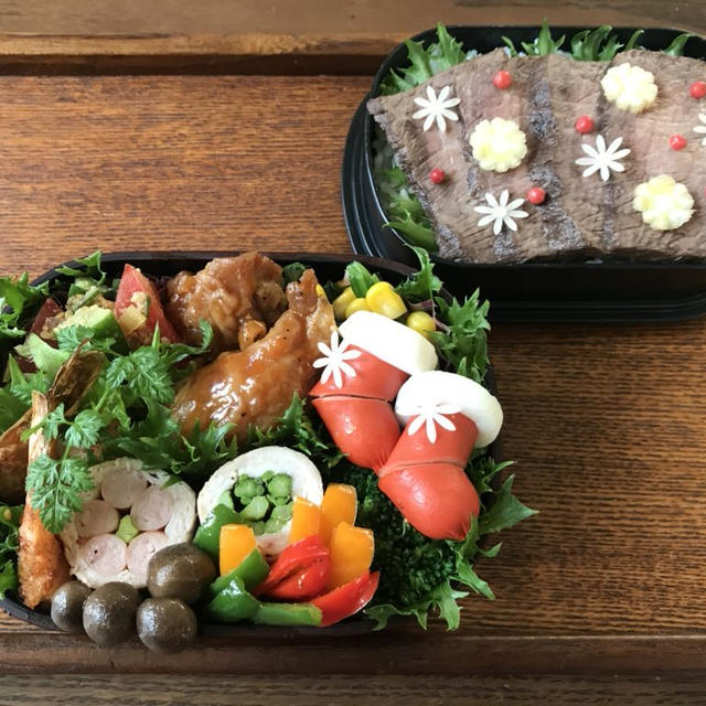 お弁当（ローストビーフ丼）