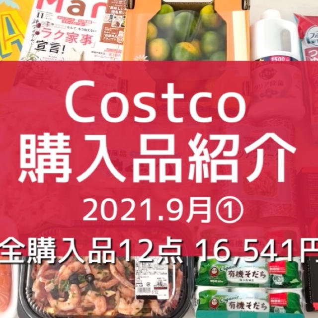 【コストコ】9月①全購入品を紹介。と リピしたいと思ったデリ。