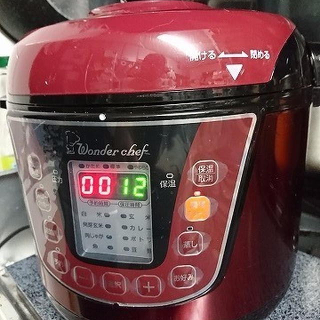 ワンダーシェフの家庭用マイコン電気圧力鍋（OEDA30）で豚の角煮を再び...