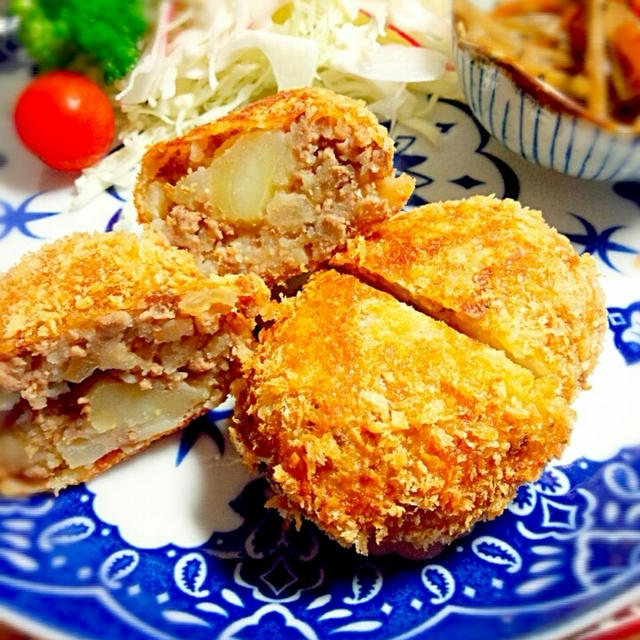 2日連続で揚げ物夕食…