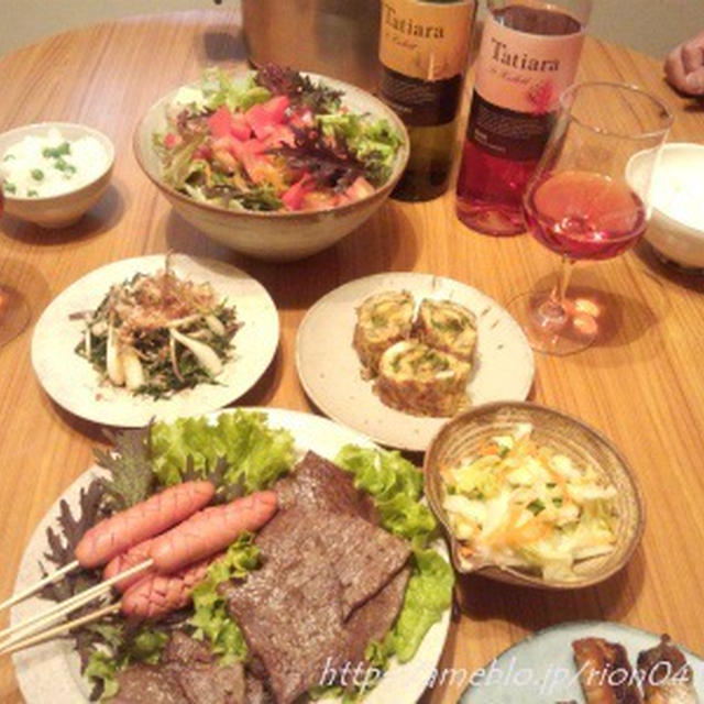 母の日ゎワインで乾杯！