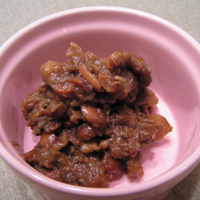 炒り大豆で是非煮豆を！！