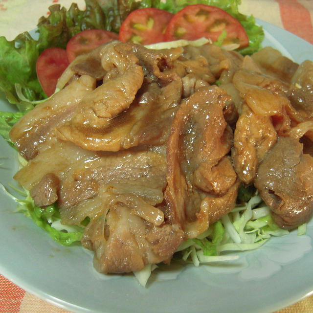 豚肉の生姜焼き