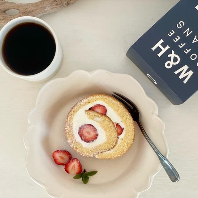 ブログ復活しました♪ 記念に？ロールケーキ焼いた&京都のおみやげ「WIFE&HUSBAND」のコーヒーとマグカップ