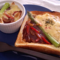 洋食作りでコラボパン♪