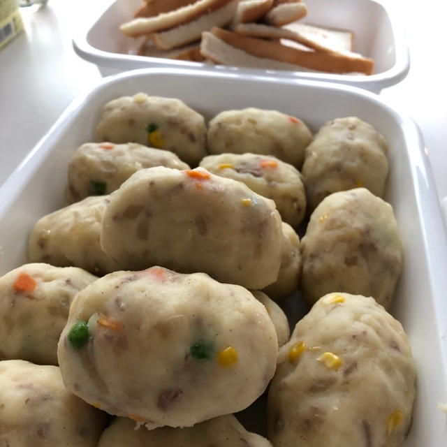 ２年前の”コロ助コロッケ弁当”！偶然にも昨夜はコロッケだった…