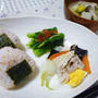 おにぎりプレート～旦那の朝ごはん～