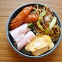 息子のお弁当と朝ごはん