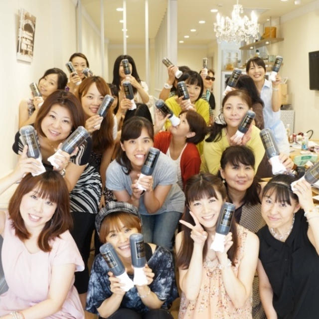 薄毛対策・美容にも☆炭配合ブラックラッシュ(オルガヘキサ株式会社）サンプル女子会22