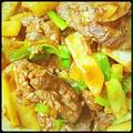 牛肉と大根の韓国風炒め煮