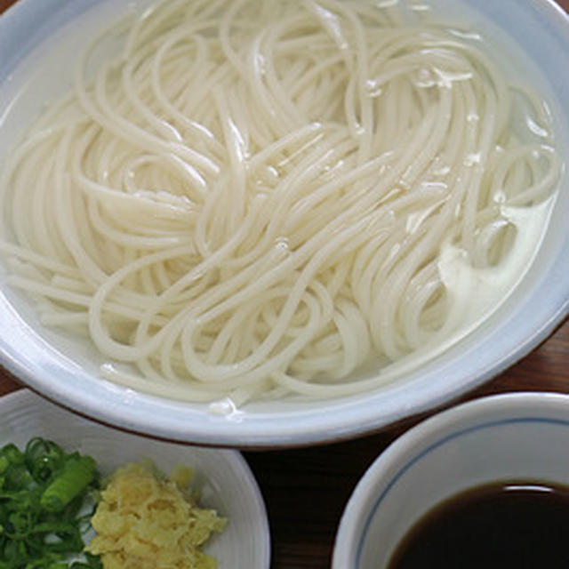 半田そうめんで初めての「釜揚げそうめん」