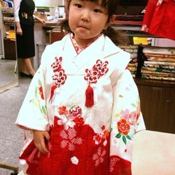 七五三の試着