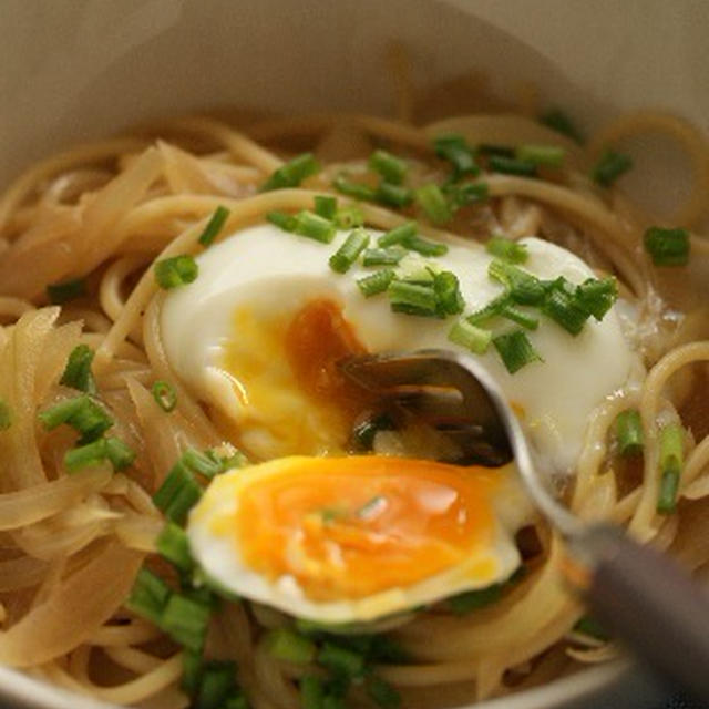 【モニター】ネギ玉バター醤油の３分パスタ