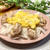 鶏肉と卵の新玉ねぎサラダ