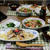 干物を使って　ホッケの中華どん＆豚肉のマリネサラダ