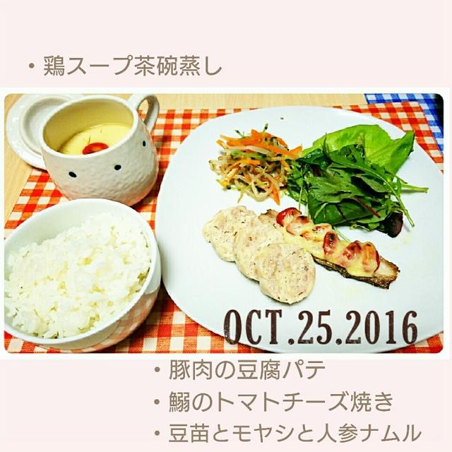 2016.10.25 豚肉の豆腐パテ