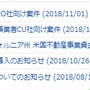 maneoで延滞発生のお知らせ（2018/11/1）