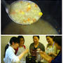 【もちきびで自然のとろみ！甘味のあるスープを作ります♪】