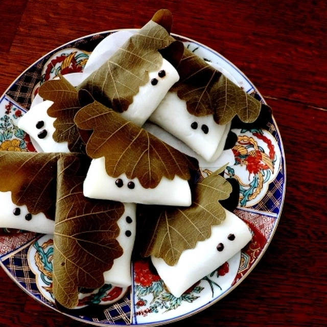 簡単キットで手作り柏餅・・♪
