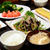 なすと白ネギを使った野菜のメインおかず　など
