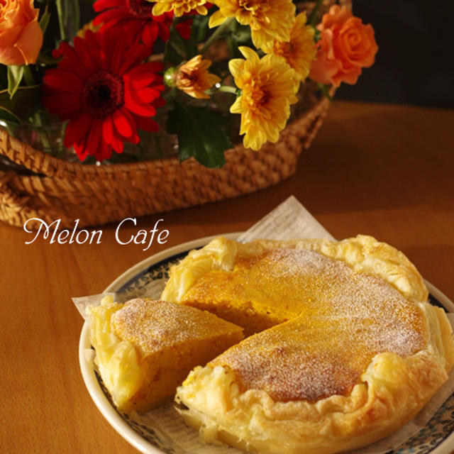 かぼちゃのチーズケーキ☆くらしのアンテナ掲載ありがとうございます！