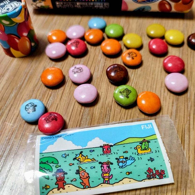 マーブルチョコ